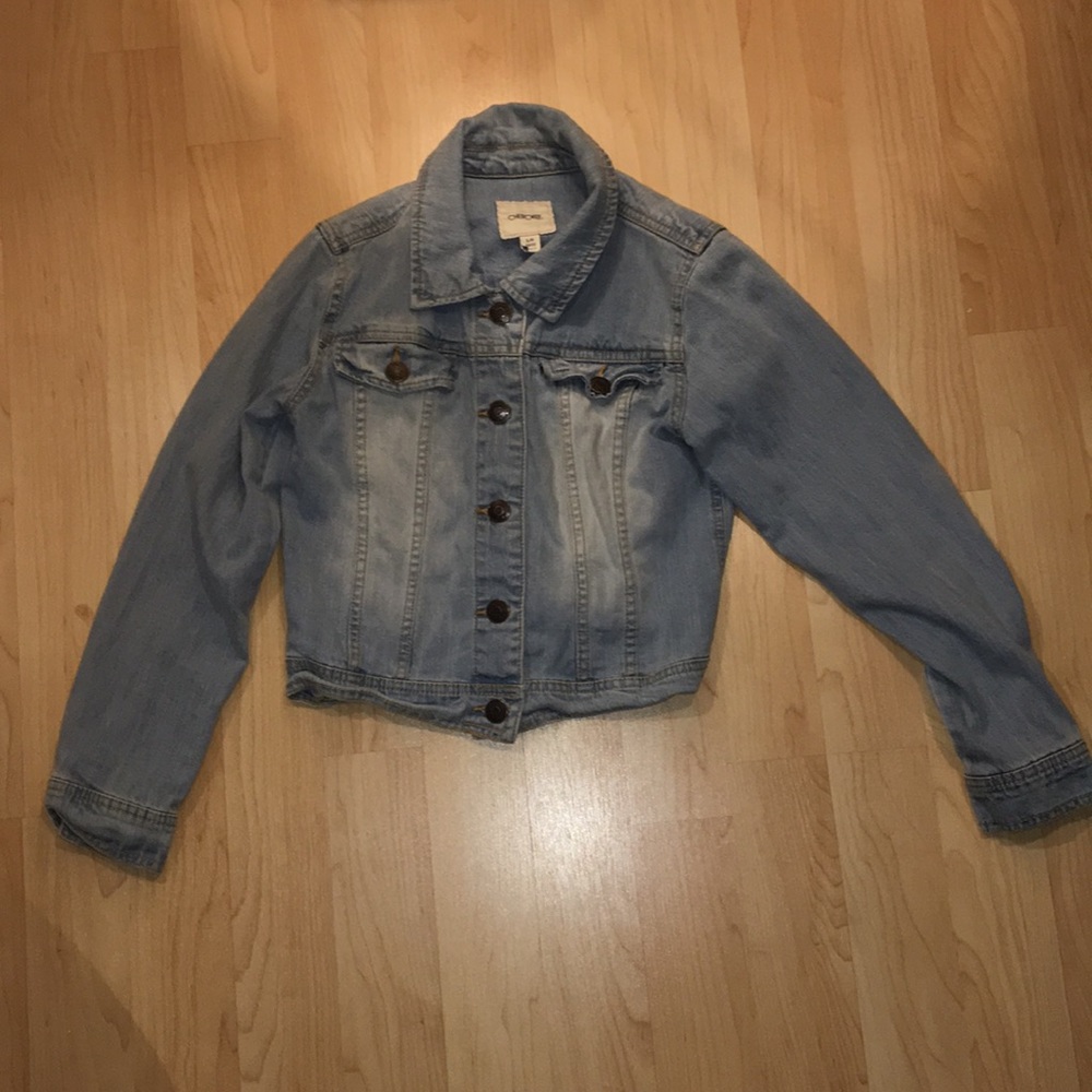Girls Large Denim Jacket